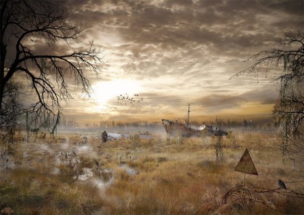 Зона отчуждения сталкер арт