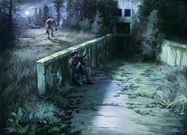 Сталкер дезертир арт