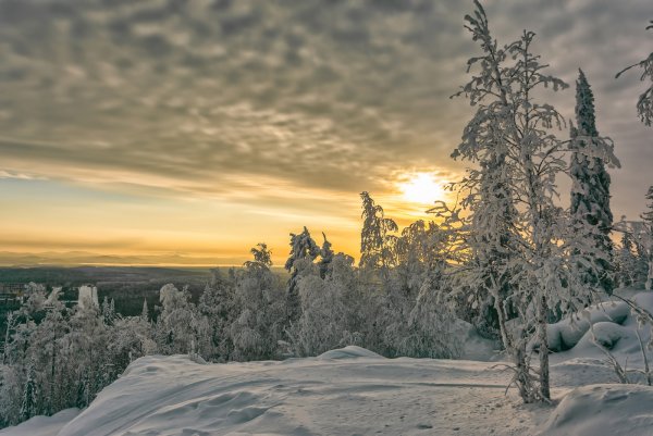 Урал зимние пейзажи Владимир Бормотов