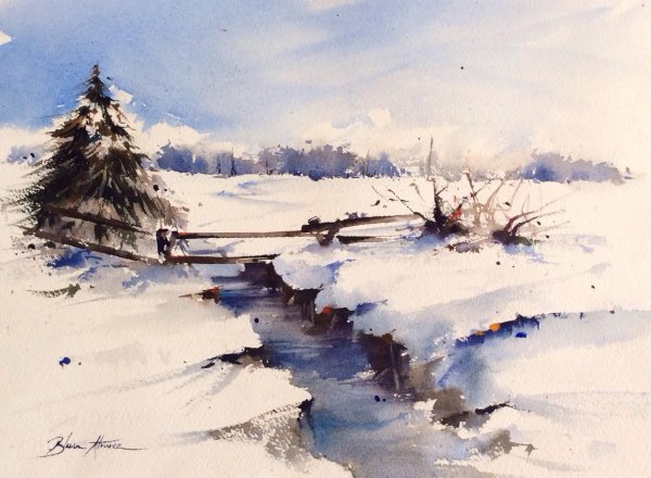 Бланка Альварес акварели