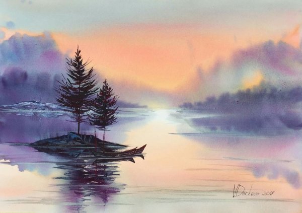 Венета Дочева Северное сияние