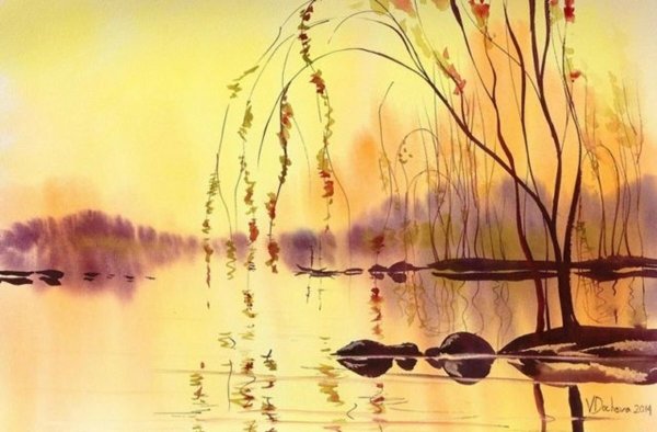 З Л Фенг z.l. Feng пейзажи