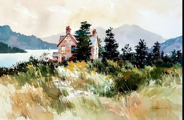 Художник Рейн-Мари Пинчон (Reine-Marie Pinchon)