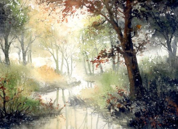 Анна Армона акварель