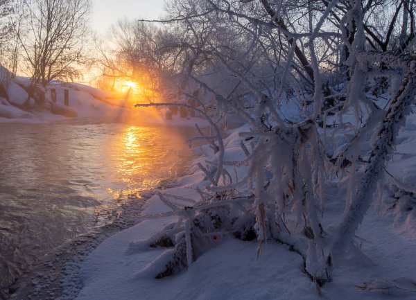 Виктор Цыганов зимние пейзажи