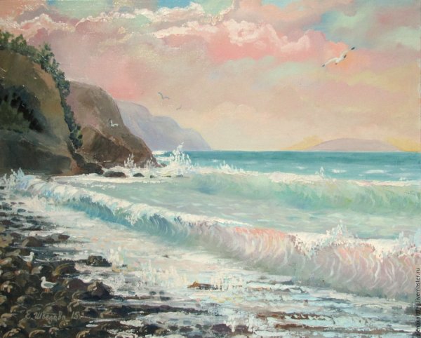 Цыганков картины морские пейзажи