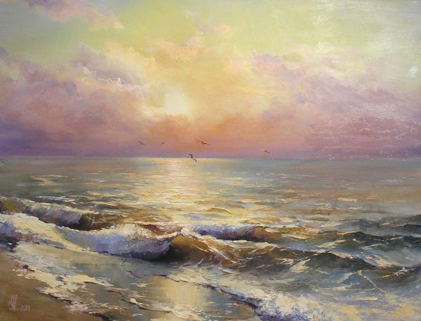 Юрий Югансон художник маринист