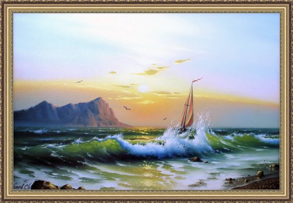 Сергей Стоев морской пейзаж