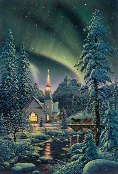 Северное сияние Kim Norlien