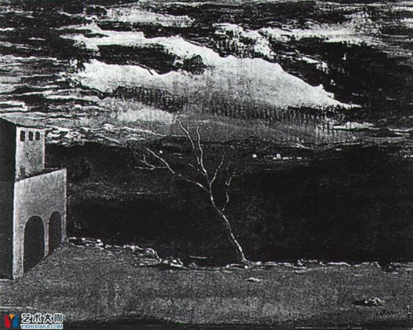 Пейзаж близ Фигераса (1910)