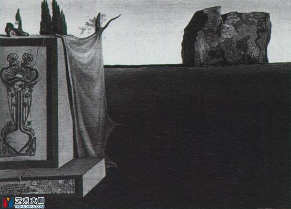 Картина тлеющий осел Сальвадор дали