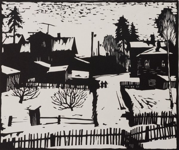 Ушин Андрей Алексеевич линогравюра