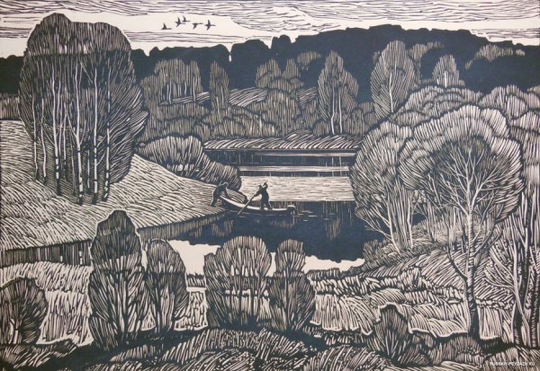 Линогравюра Эндриксон