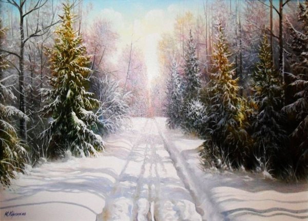 Белорусский художник Юрий Корников