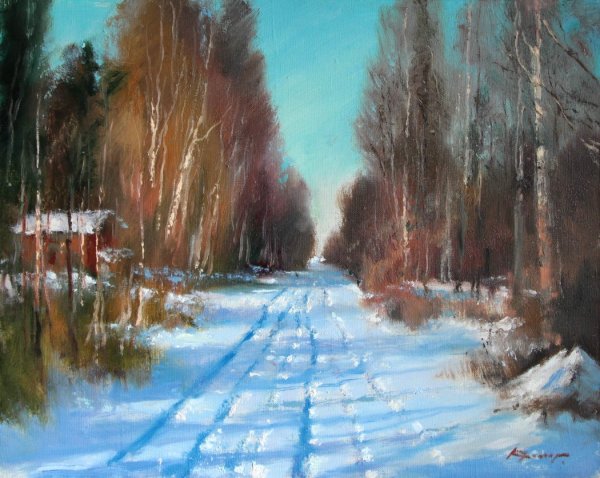 Художник Густав Фьюэстад