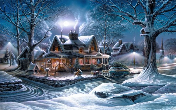 Художник Цыганов Виктор Захарович чарующие пейзажи