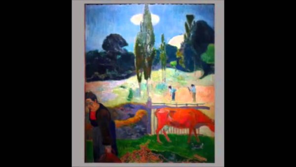 Поль Гоген картины Таити бунгало