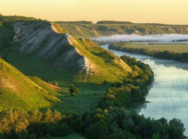 Дивногорье река Дон
