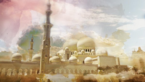 Тадж-Махал Индия на рассвете