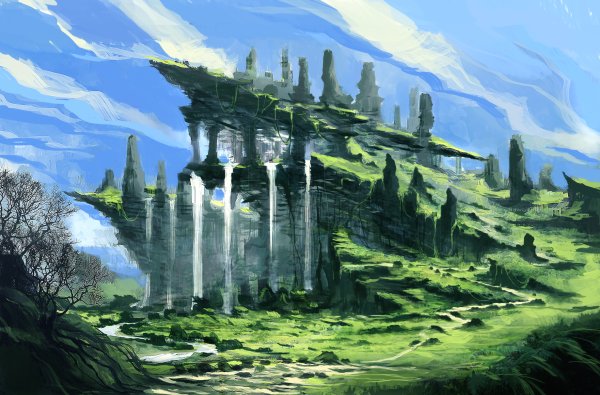 Фэнтези пейзажи