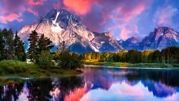 Национальный парк Гранд Тетон, гора Моран