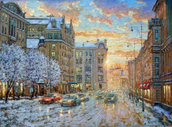 Художник Игорь Разживин (род. В 1958 Г.