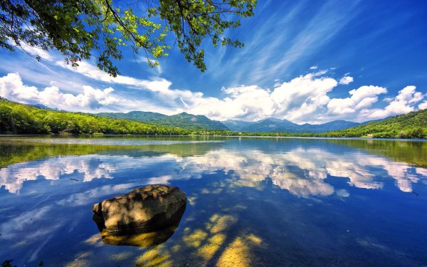 Пейзажи природы озеро