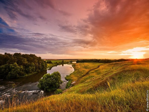 Река Ока Калуга