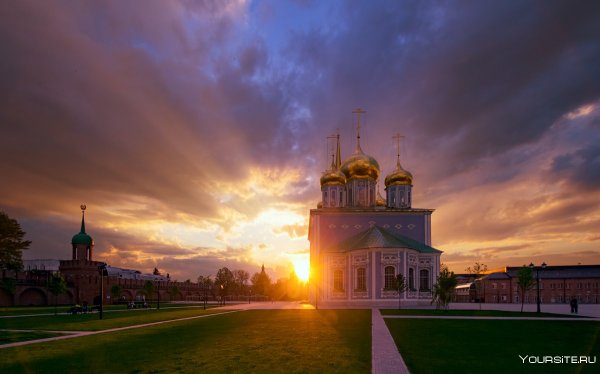 Ночной Тульский Кремль