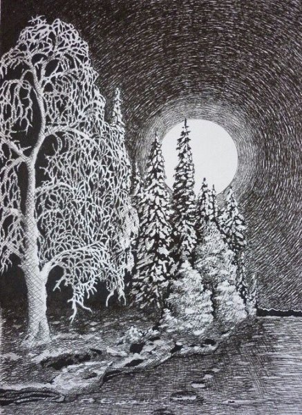 Граттаж техника рисования для детей в детском саду