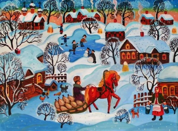 Художник Александр Болотов Сумерки картины