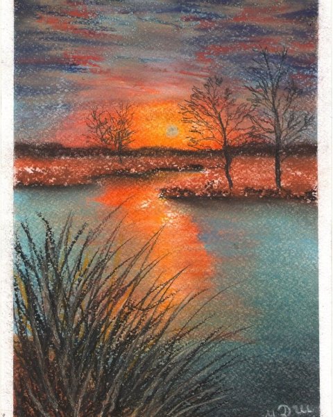 Картины пастелью