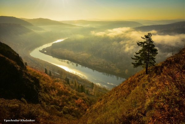 Катунские утесы в Кемеровской области