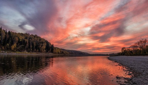 Река Томь Кемеровская область