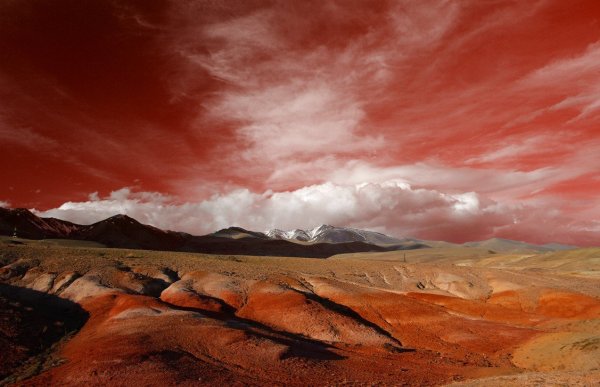 Долина Кызыл-чин (Алтайский Марс