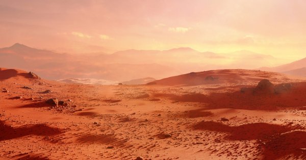 Поверхности планет, Марс