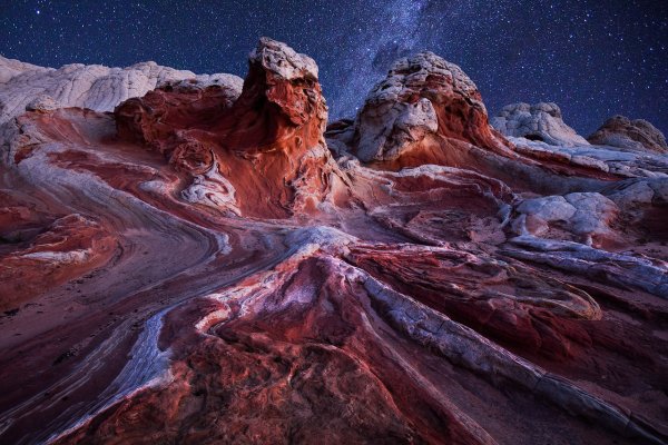 Марс поверхность планеты с марсоходом