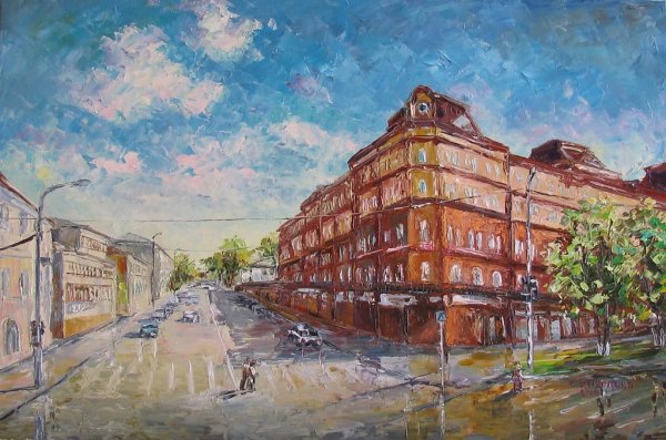 Красные ряды пейзаж Подольск