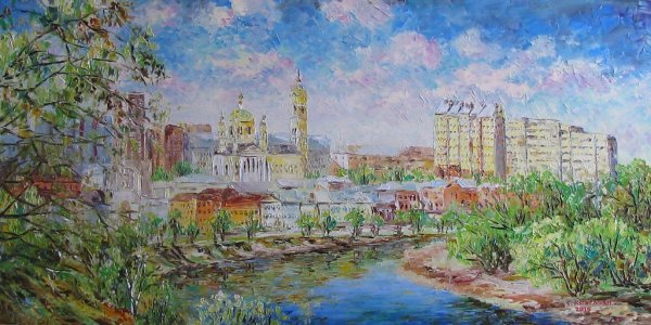 Городские пейзажи Подолька