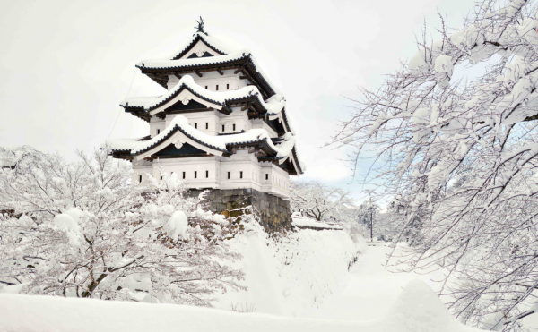 Аомори Япония зимой