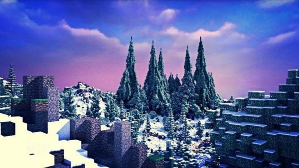 Шейдеры зима