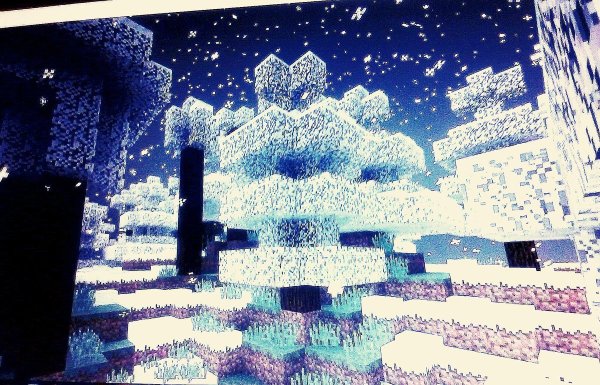 Майнкрафт зима