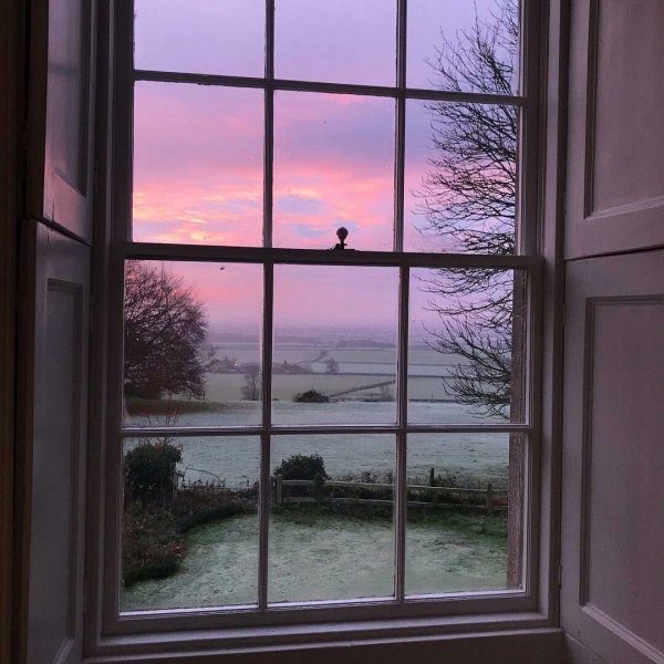 Осенний вид из окна