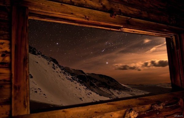 Вид из окна