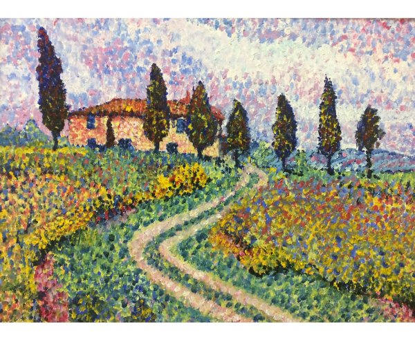 Поль Синьяк папский дворец в Авиньоне