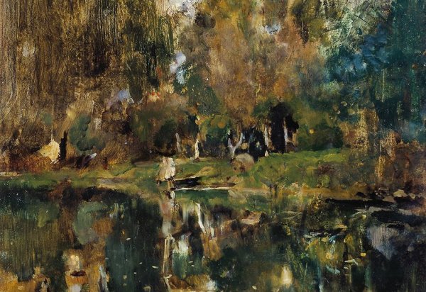 Серов пруд в Абрамцево