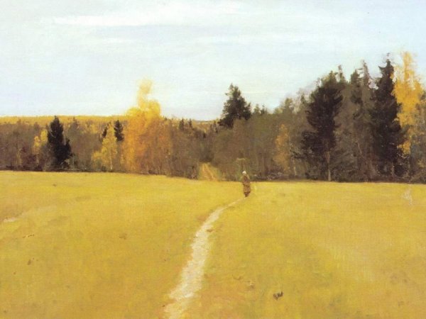 В. Серов. Осень. Домотканово. 1892.
