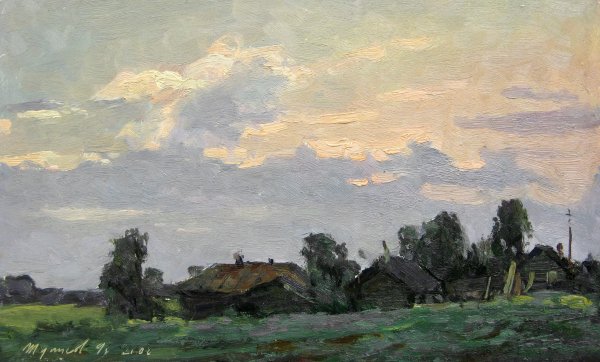 Валентин Серов деревня деревенская