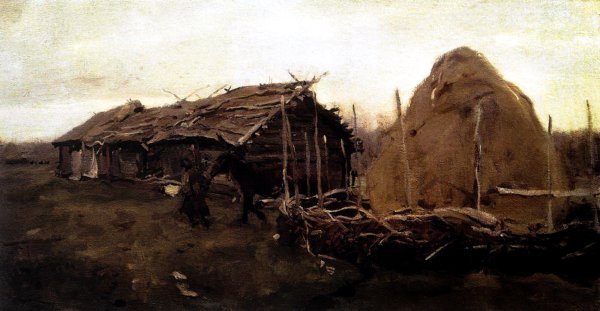 Валентин Серов лошади на Взморье