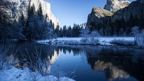 Йосемити зима